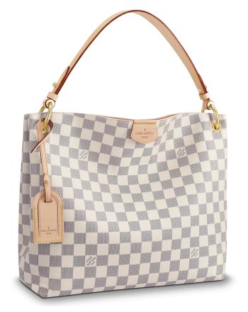 Louis Vuitton Graceful MM N42232 White