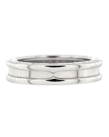 B.Zero1 One Band Ring 18K White Gold