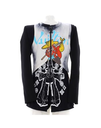 Men's Hybrid T-Shirt Tailoring Jacket Printed Wool