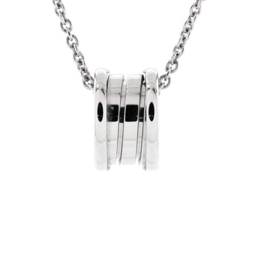 B.Zero1 Pendant Necklace 18K White Gold